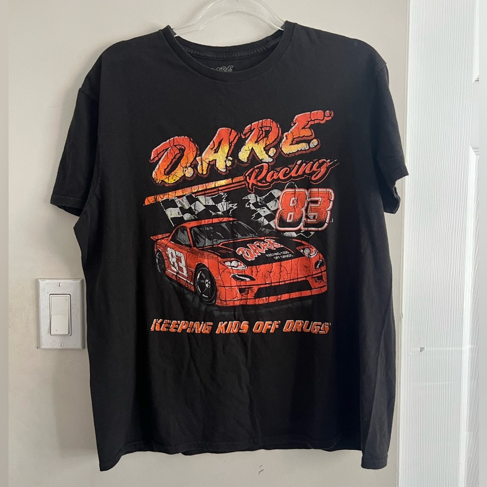 DARE Racing Black Graphic Tee